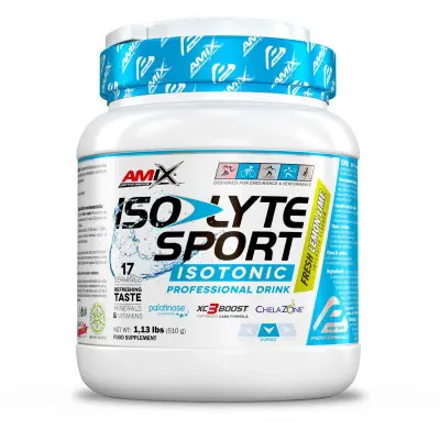 Intraentreno Isolyte Sport Drink Lima - Limón 510g | Amix Performance | Disponible en Nutrieliteshop