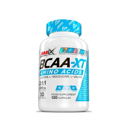 BCAA XT 120 Capsulas | Amix Performance | Disponible en Nutrieliteshop