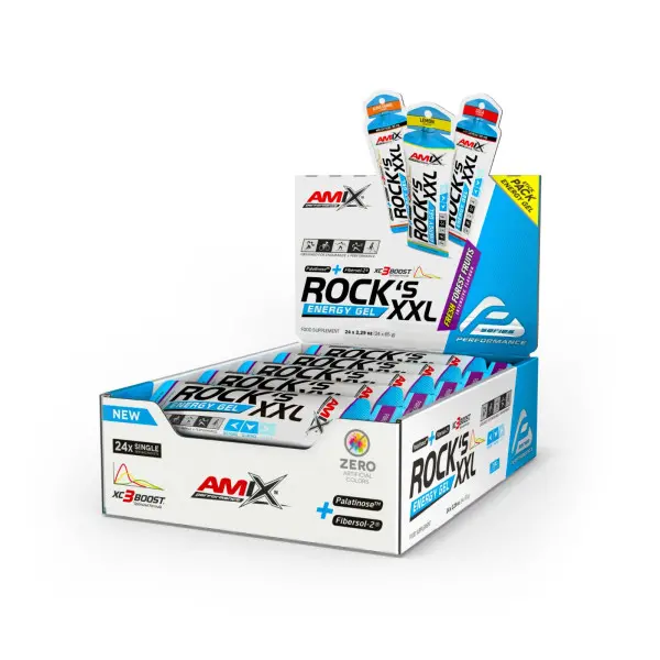 Rock´s Gel XXL SIN Cafeina - 20*65g