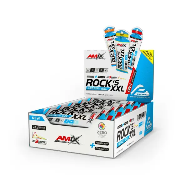 Rock´s Gel XXL CON Cafeina - 20*65g