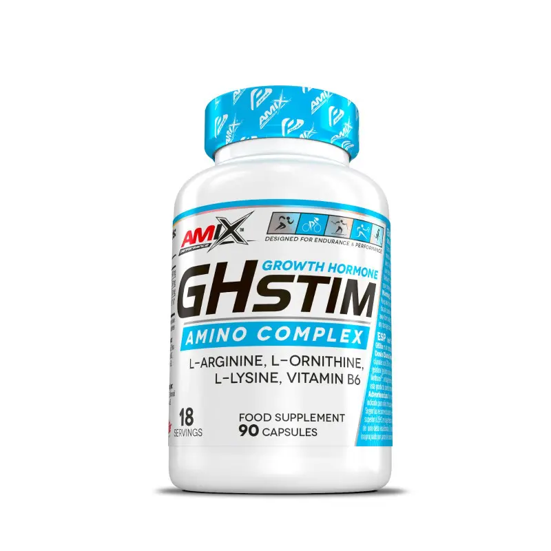 GHStim Amino Complex 90Capsulas | Amix Performance | Disponible en Nutrieliteshop GHStim Amino Complex 90Capsulas | Amix Performance | Disponible en Nutrieliteshop