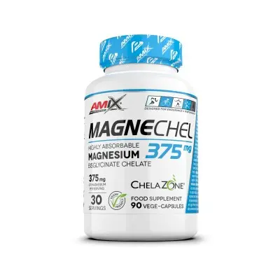 Magnesium Bisglycinate Chelate 90 Caps Magnechel® | Amix Performance | Disponible en Nutrieliteshop