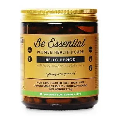 Be Hello Period 120 Capsulas | Be Essential | Disponible en Nutrieliteshop