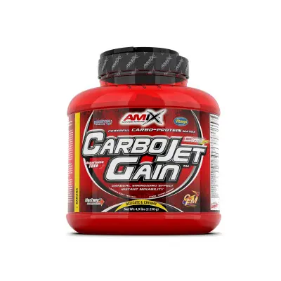 Ganador de Peso Carbojet Gain Platano 2.2Kg | Amix Nutrición | Disponible en Nutrieliteshop