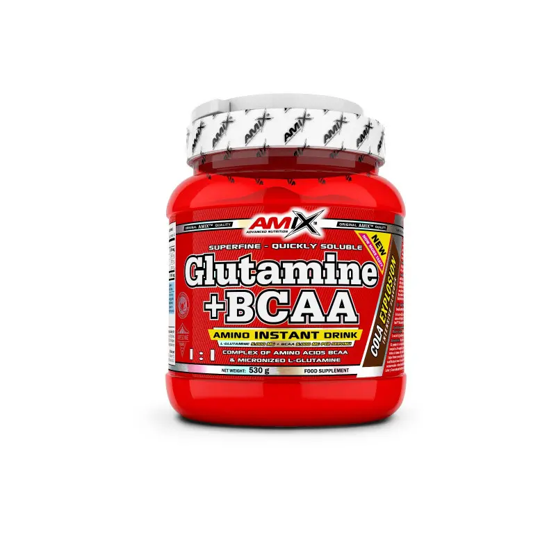 Glutamina + BCAA 530g | Amix Nutrición | Disponible en Nutrieliteshop Glutamina + BCAA 530g | Amix Nutrición | Disponible en Nutrieliteshop