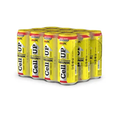 Pre-Entreno Cell Up Pre-workout Drink Cereza 12*500ml | Amix Pro | Disponible en Nutrieliteshop