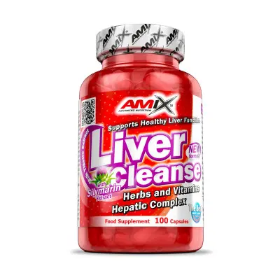 Liver Cleanse 100 Capsulas | Amix Nutricion | Disponible en Nutrieliteshop