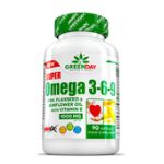 Super Omega 3-6-9 90 cápsulas | Marca Amix GreenDay | Disponible en NutriÉliteShop